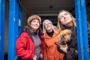 A group of visitors on a Self-Guided Tour of Peterhead Prison