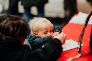 Writing letters to Santa